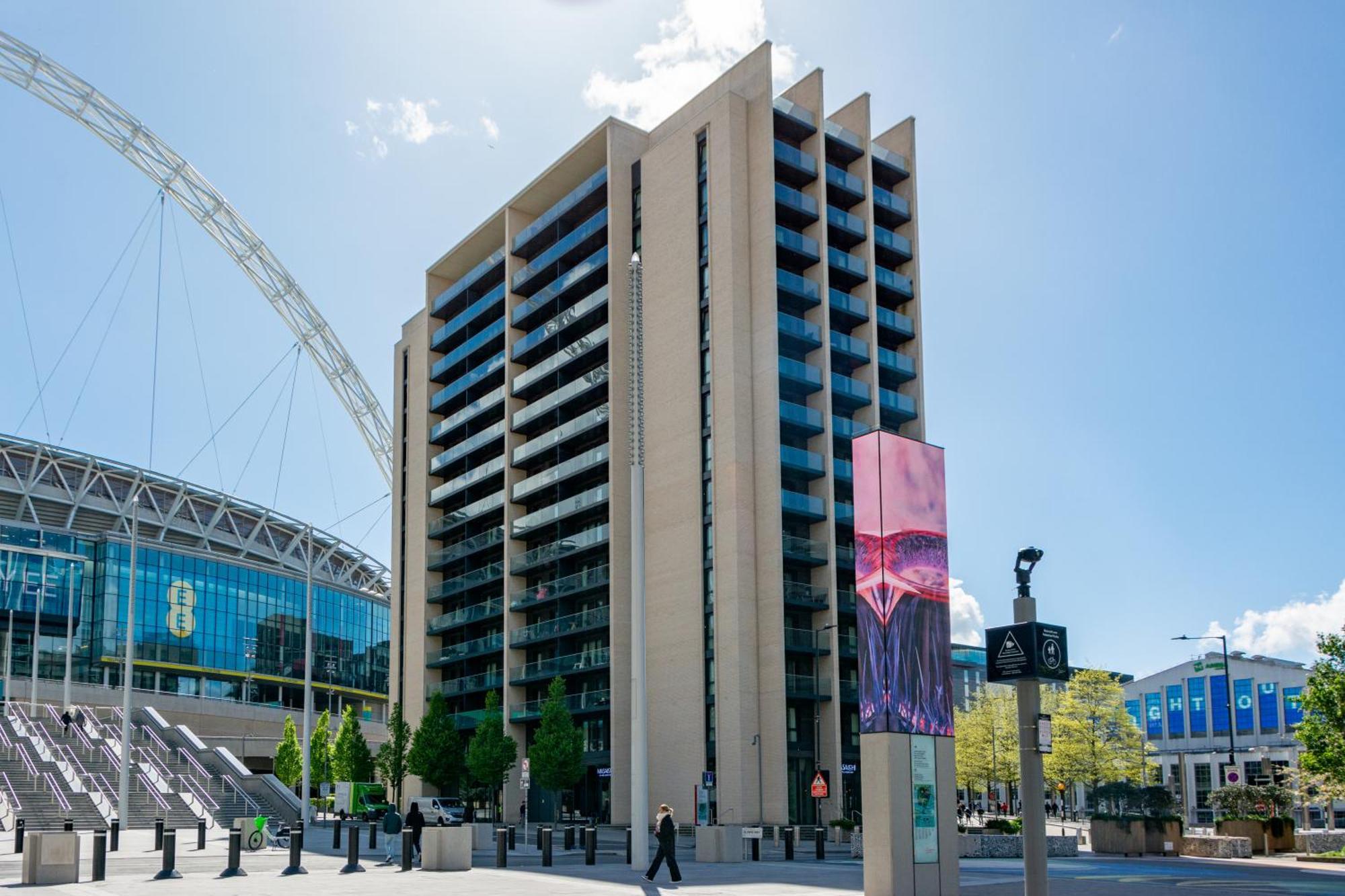 Mysquare State-Of-The-Art 1 Bedroom Apartments Near Wembley Park Londres Extérieur photo